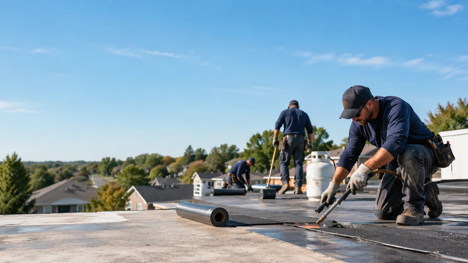 Flat Roof Leak Repair providers in Roark, KY